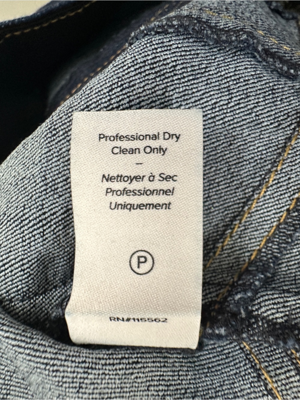 Cinq a Sept 5a7 Loren High Rise Front Zip Dark Wash Crop Jeans Pants size 2 - Picture 13 of 13